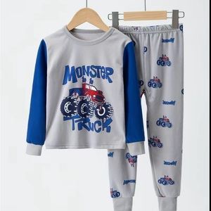 2pcs Kid's Cozy Pajamas